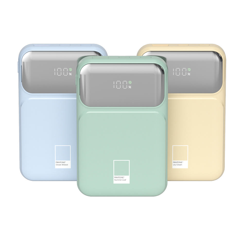 이어맥 팬톤 빌트인 케이블 22.5W 고속 충전 보조배터리 10000mAh