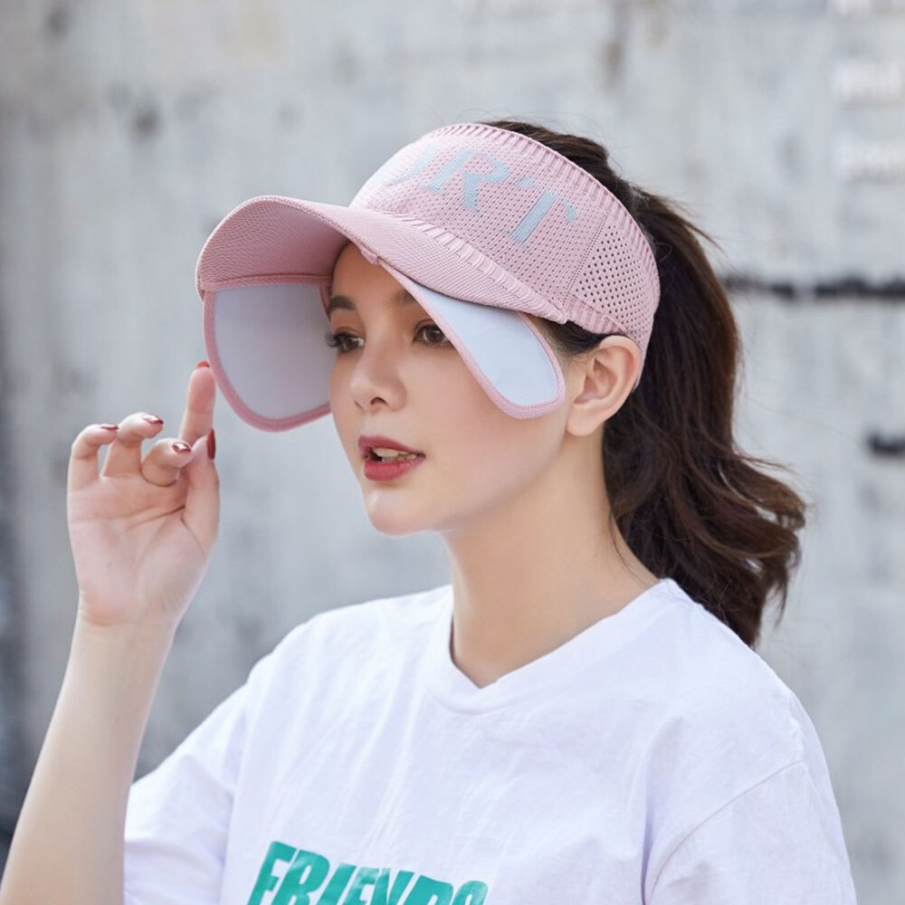 여성용 여름 스포츠 썬캡(핑크) G - 상품 이미지