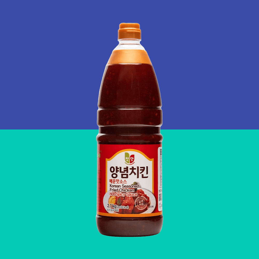 첫맛 양념치킨 매운맛 소스 맛있는 2.1kg 8개 : 채스토어