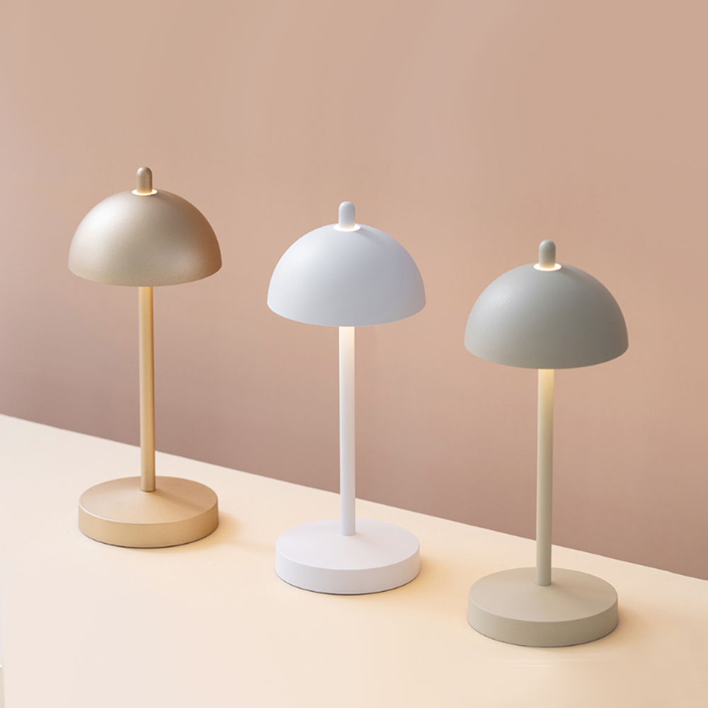 플랜룩스 미니 터치 탁상 무선 led 무드등 세르네 카페 침실 테이블 조명