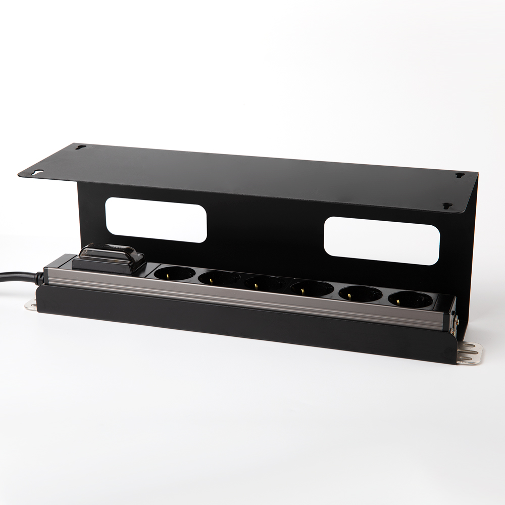 무타공 책상멀티탭거치대 멀티탭선반 책상전선정리 제품 이미지