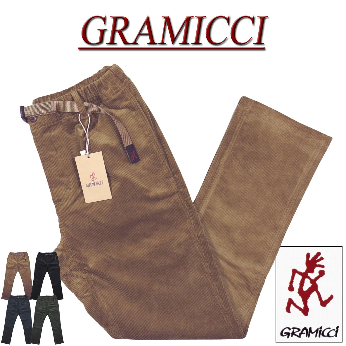 그라미치 GRAMICCI 코듀로이 크롭 NN 팬츠 G2FM-P005 4컬러 - 메인 이미지
