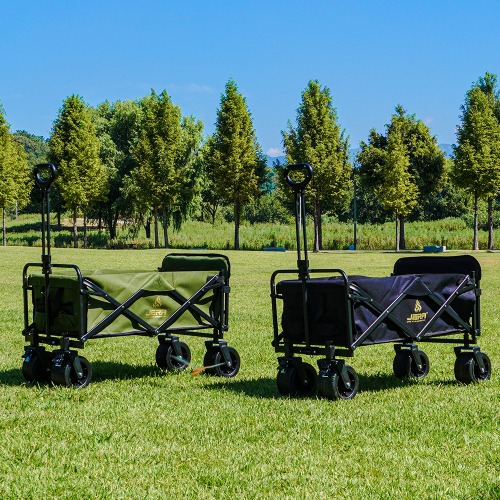 제라 해피 웨건 접이식 카트 JW-120 캠핑웨건 테이블용상판포함