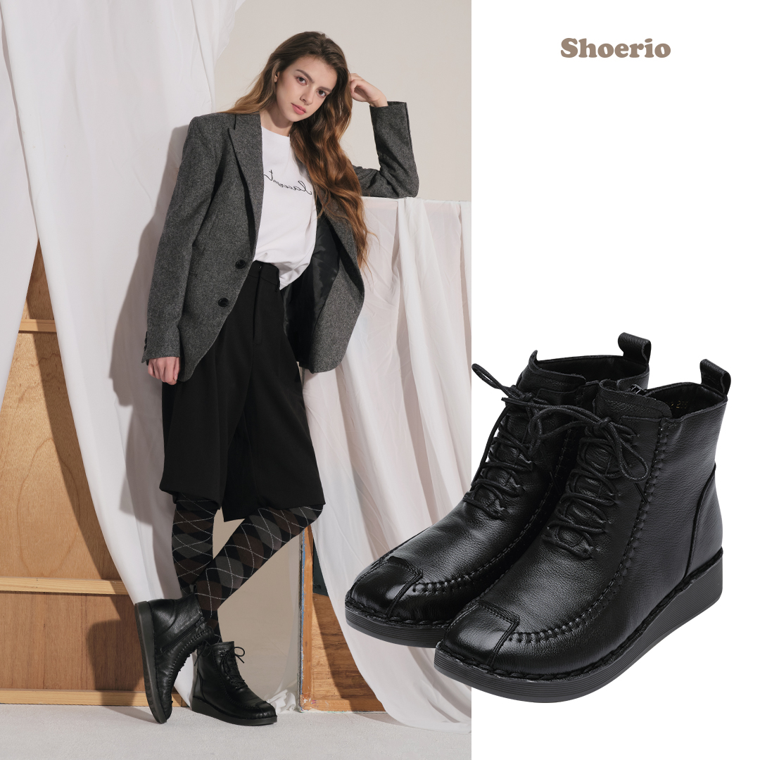 앵클부츠 여성겨울신발 슈리오 올리비아 앵글부츠 - 상세 이미지 2