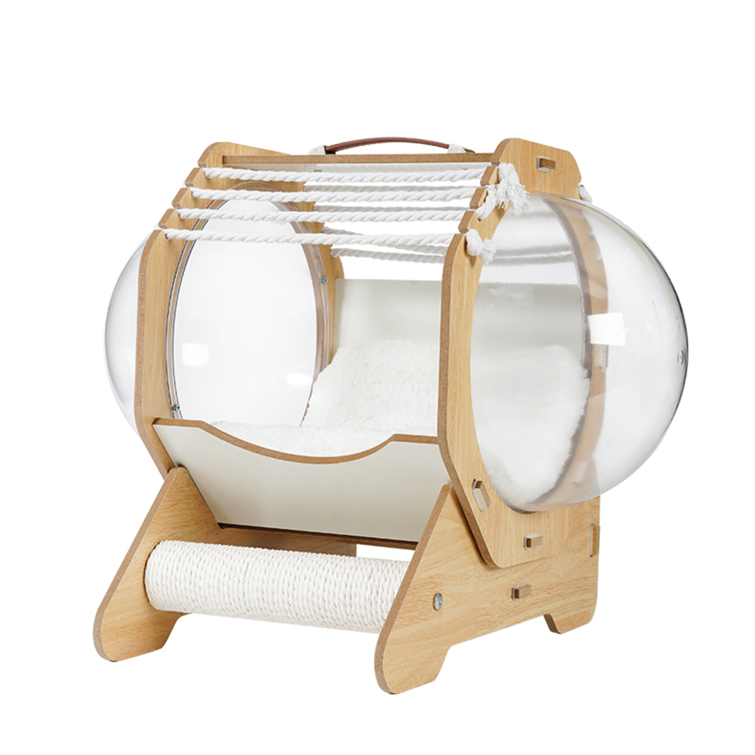 프레이즈펫 캡슐하우스 - 고양이 스크래쳐 숨숨집