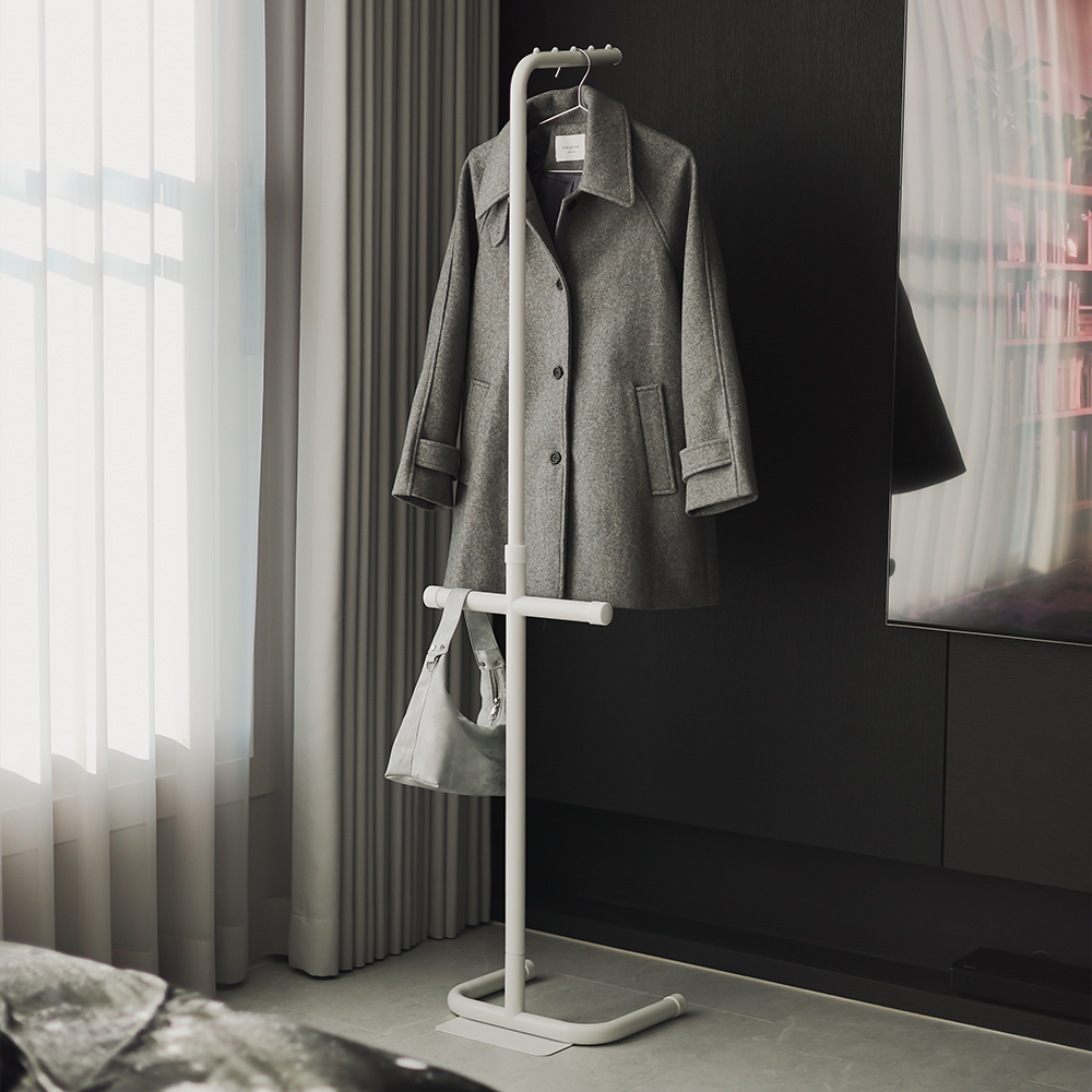 100% 국내생산 쏘우리프 높이 조절 스탠드 멀티 행거 가방 걸이