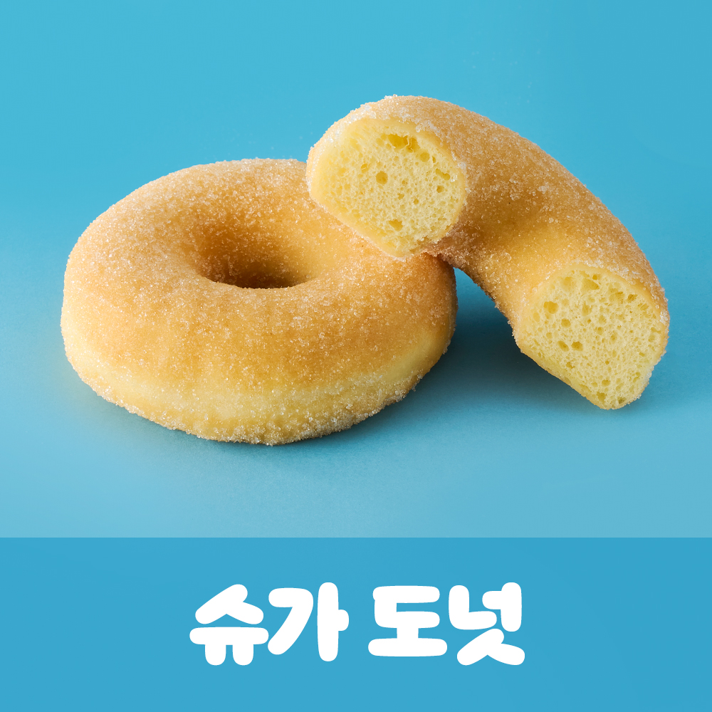 흥국 슈가 설탕 도넛 3박스 (36개입) 카페 플레인 도너츠 - 상세 이미지 2