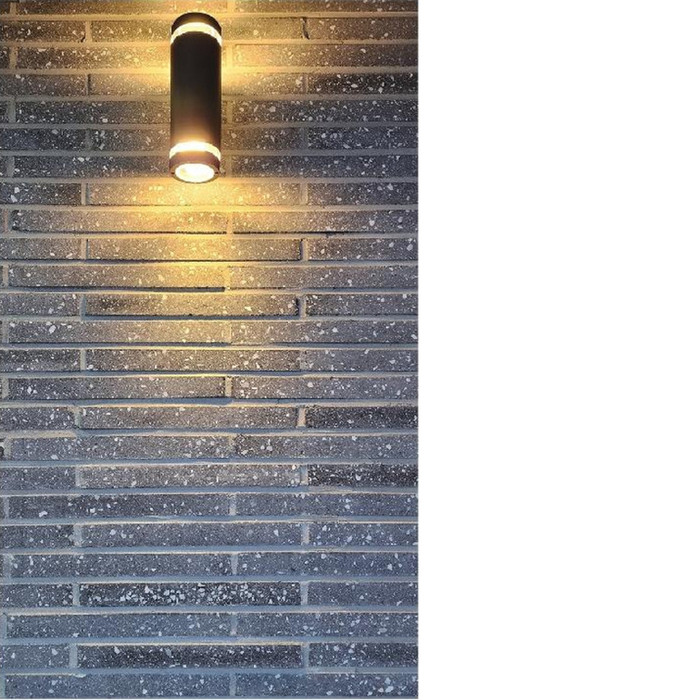 라일락 모노타일 500x50x17T 블랙칩 / 하다건재 와이드벽돌타일