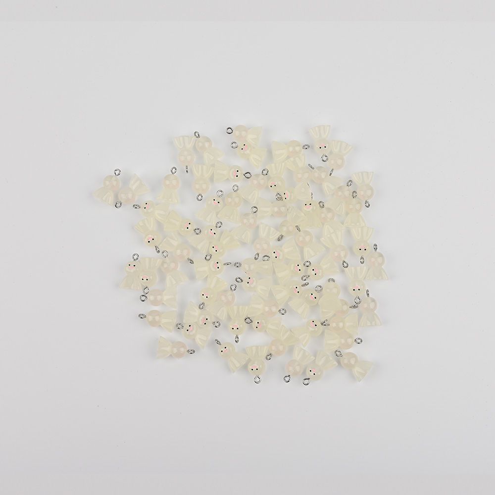 귀여운 테루테루보즈키링 만들기 부자재 야광 맑은 날씨요정 펜던트 키링 인형 열쇠고리 이미지 7