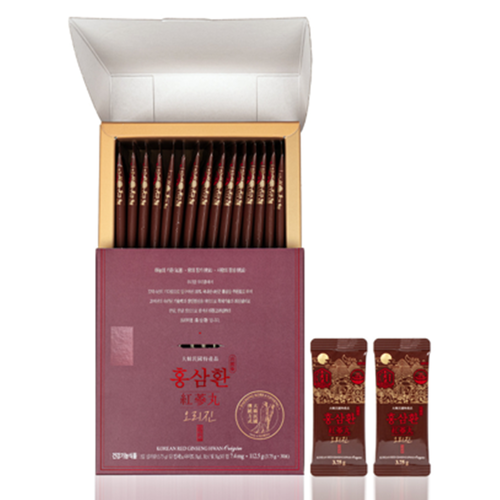 대동고려삼 프리미엄 홍삼 환 스틱 3.75g 30포 1박스 6년근 면역 피로 혈행 기억력 - 상세 이미지 4