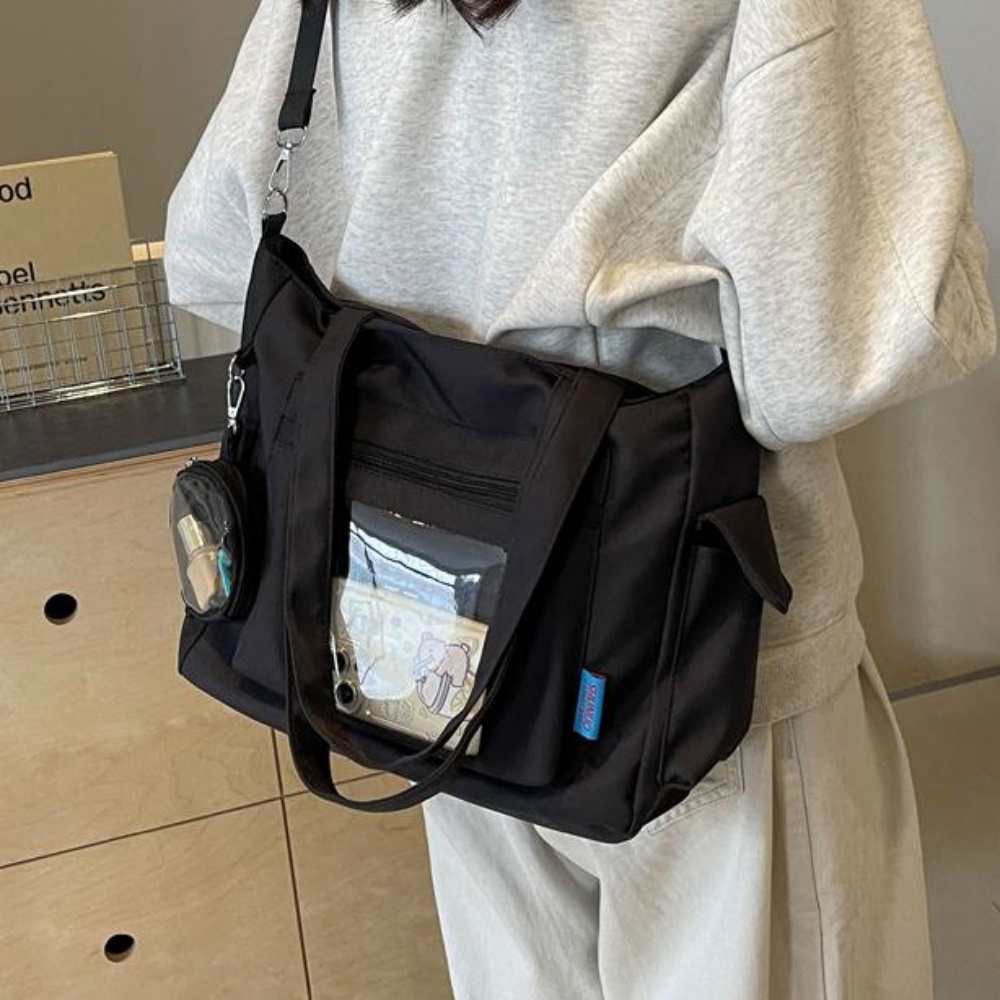 덕질가방 콘서트가방 굿즈 투명 pvc 숄더백 크로스백 보부상가방