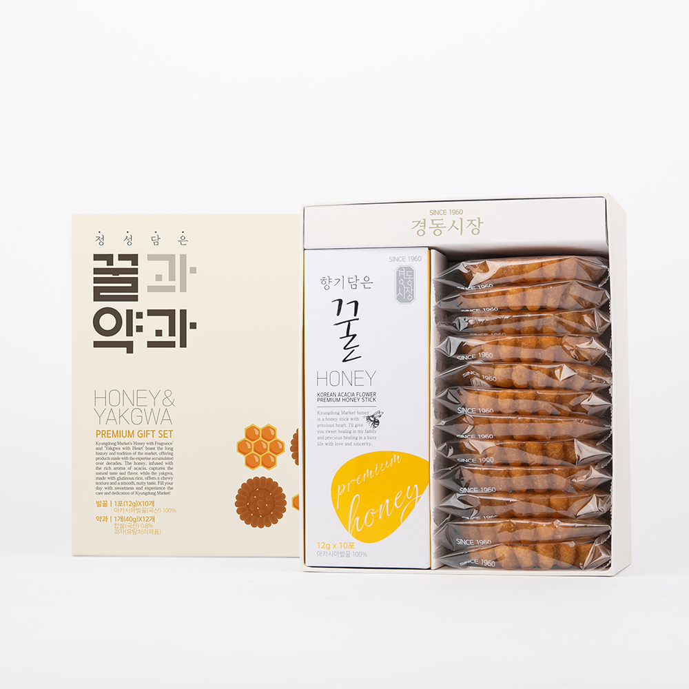 경동시장 정성담은 꿀과 약과 세트 - 상세 이미지 2