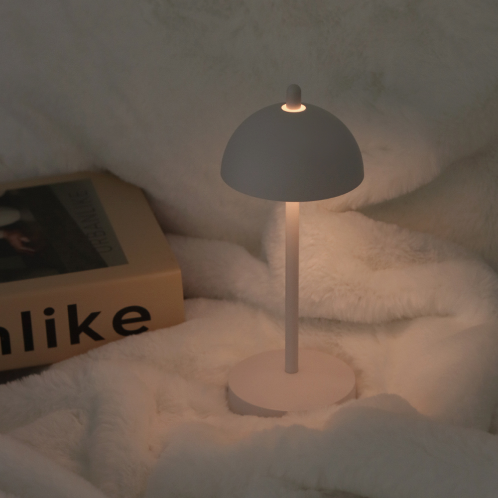 플랜룩스 미니 터치 탁상 무선 led 무드등 세르네 카페 침실 테이블 조명