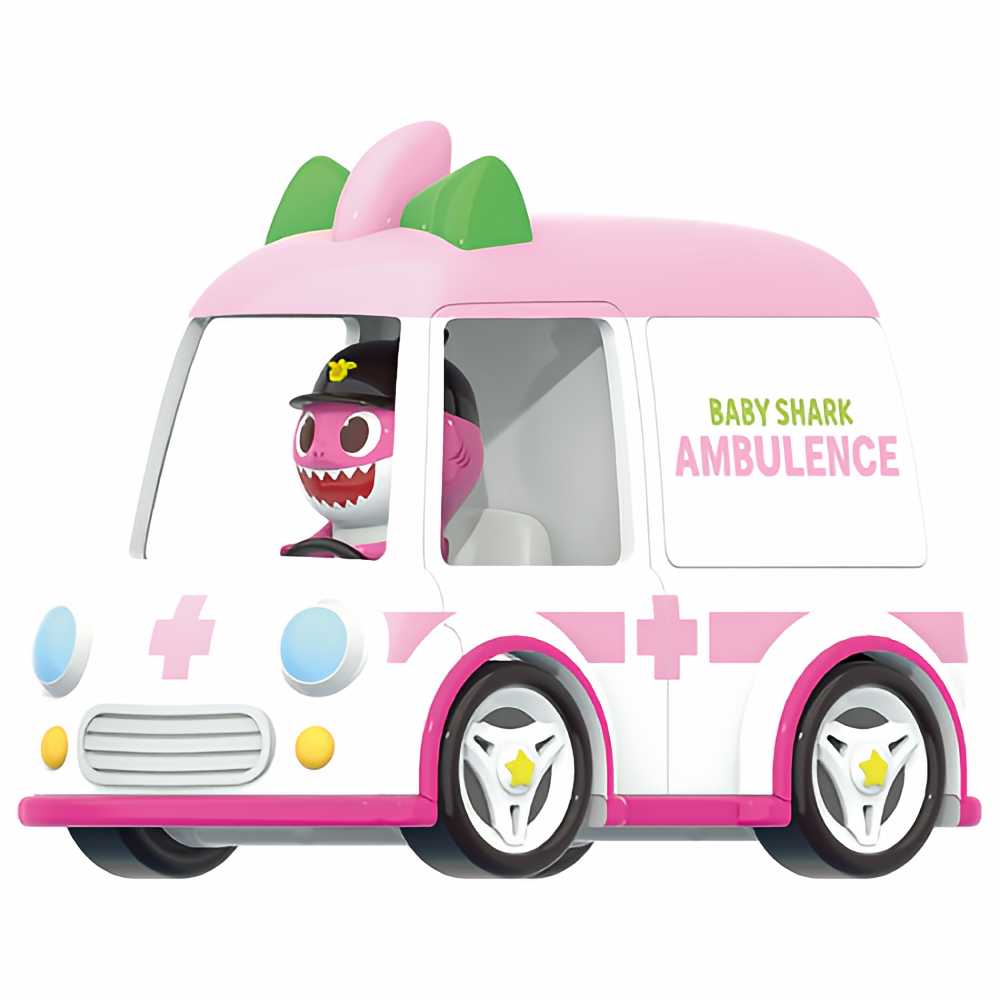 핑크퐁 아기상어 자동차 안전 놀이 소방차 구급차 경찰차 (3종 선택구매)