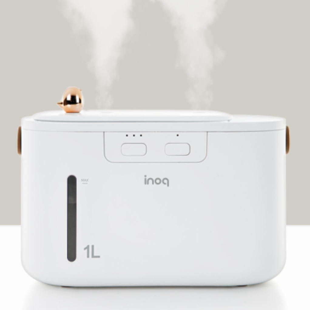 소형 아이 화이트 가습기 듀얼 미니 가습기 거실 초음파 가습기