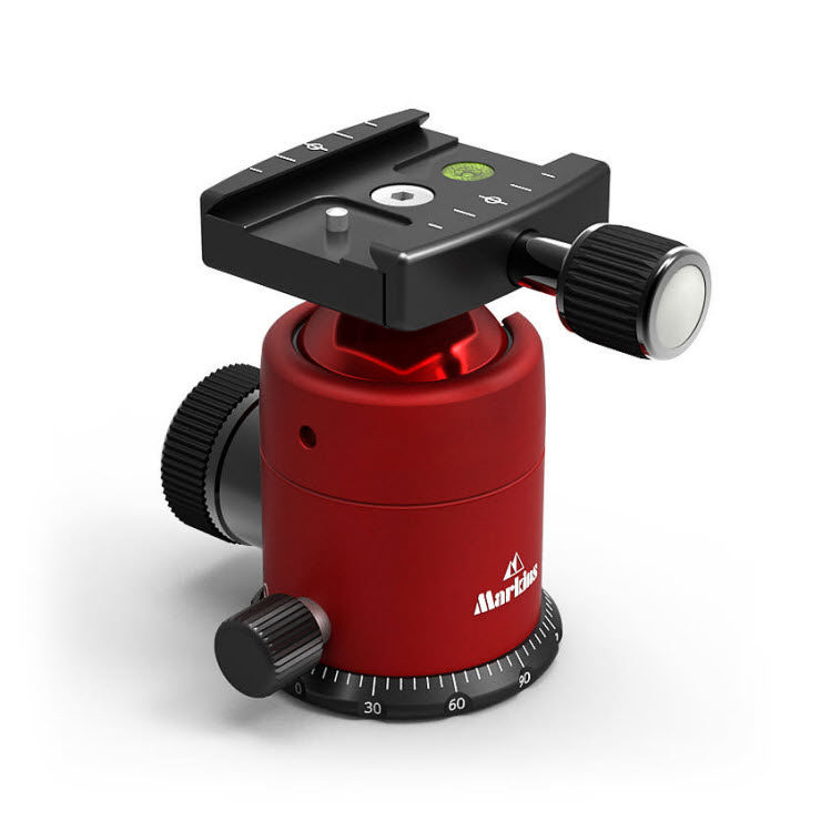 마킨스 볼헤드 Q10i Red 다이얼레버 / Markins 공식수입사 (주)무한미디어 - 상품 이미지