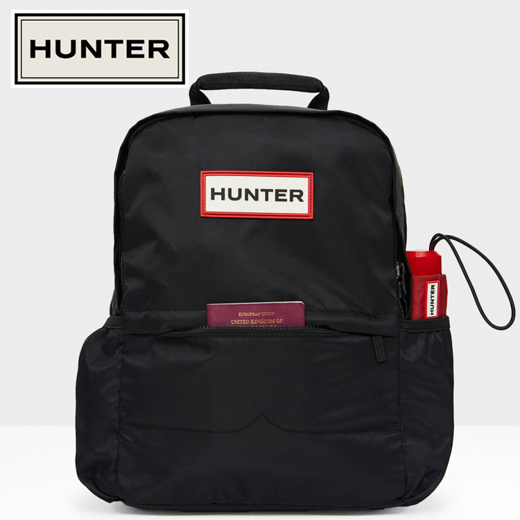 헌터 HUNTER 백팩 오리지널 나일론 UBB5028KBM-BLK 블랙 - 상품 이미지