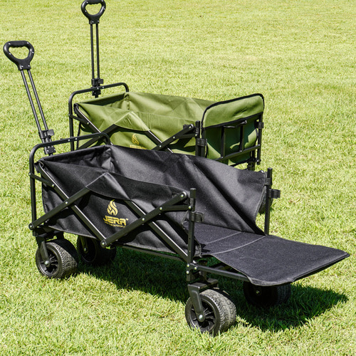 제라 해피 웨건 접이식 카트 JW-120  캠핑웨건 테이블용상판포함