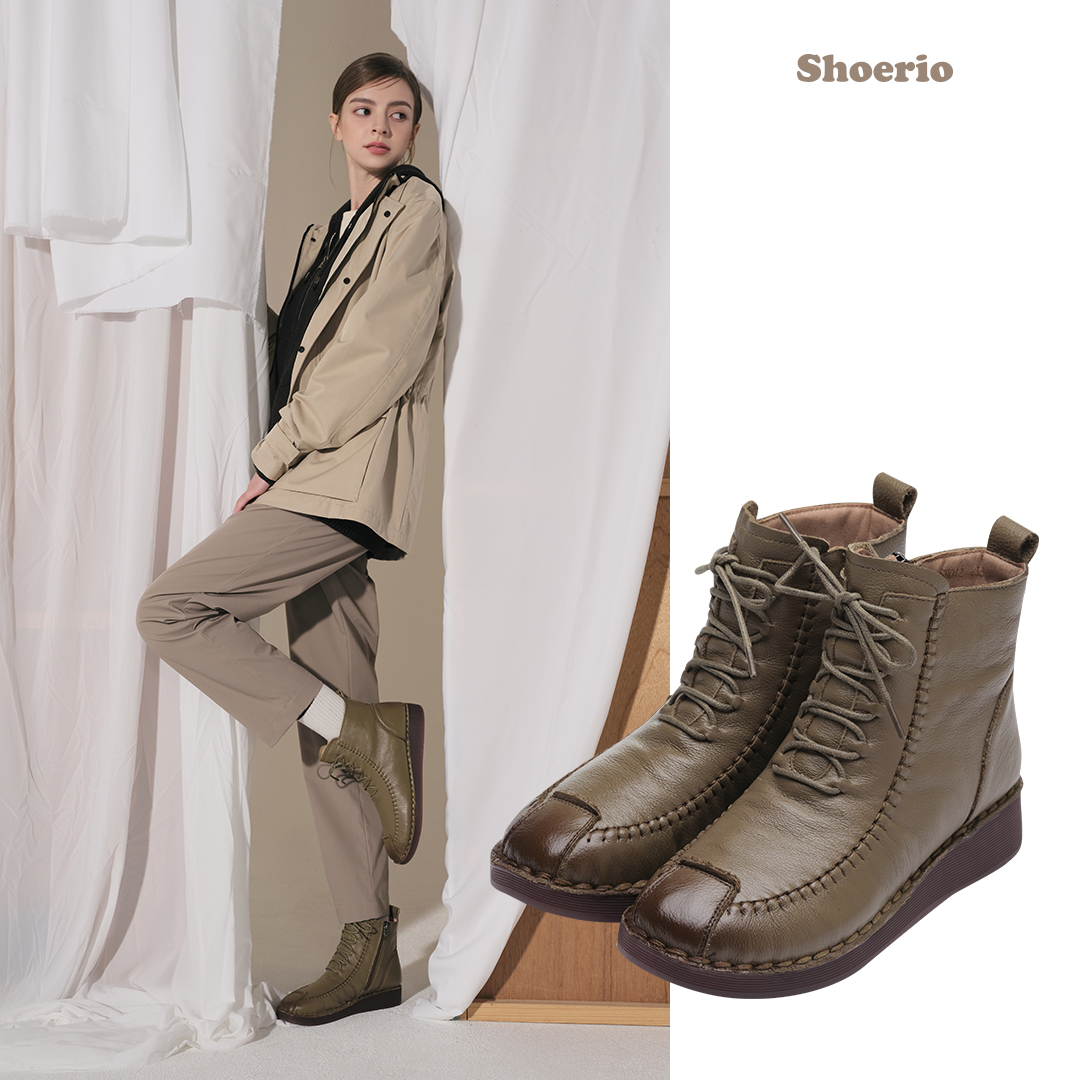 앵클부츠 여성겨울신발 슈리오 올리비아 앵글부츠 - 상세 이미지 4