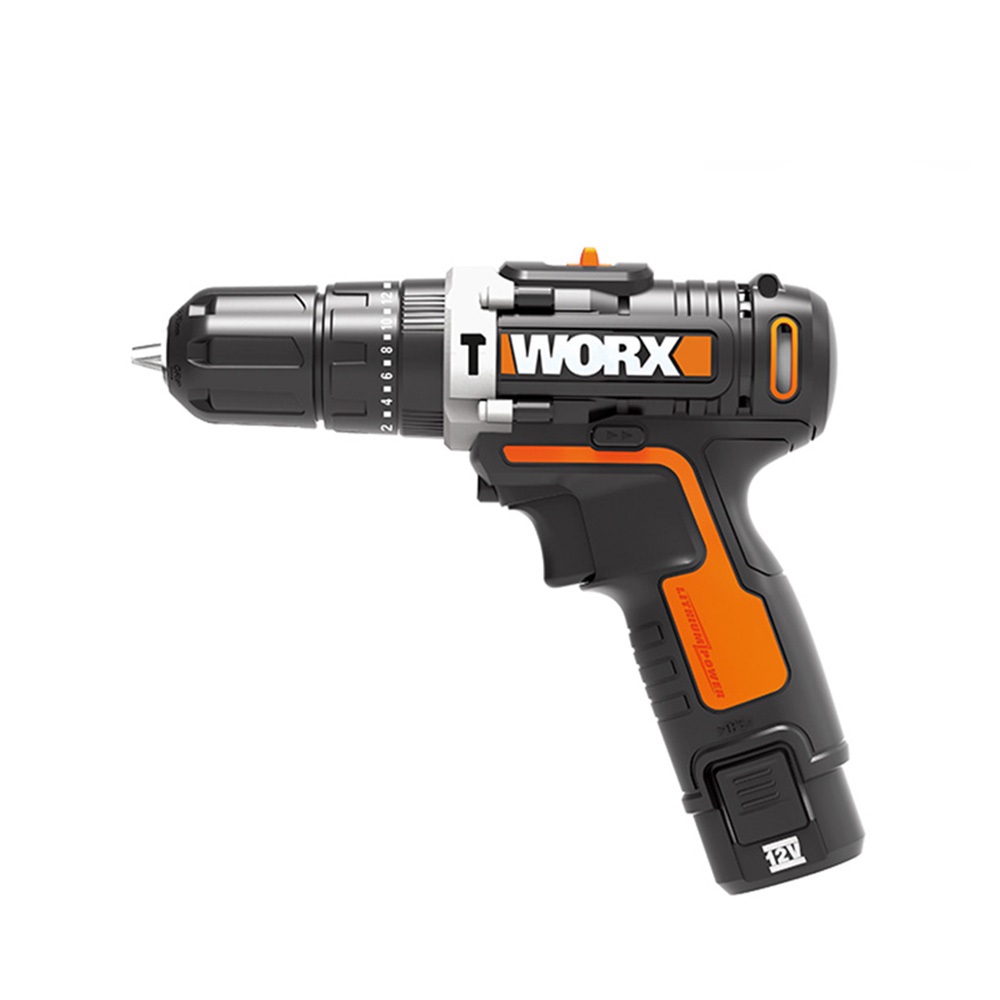 웍스 충전 해머 드릴 함마 12V 2.0AH 배터리1개 WX129.1