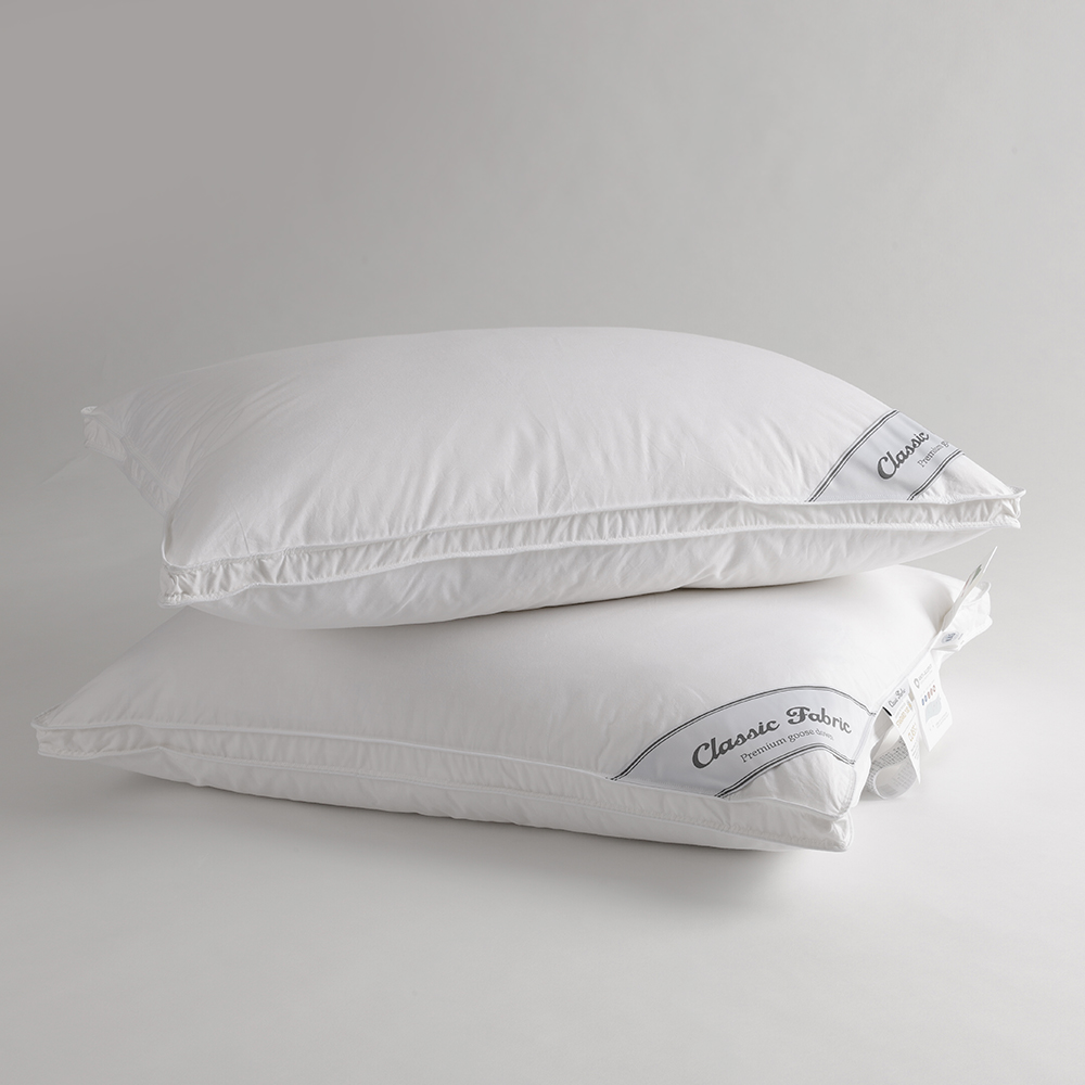 클래식패브릭 헝가리 호텔 구스베개 미디엄