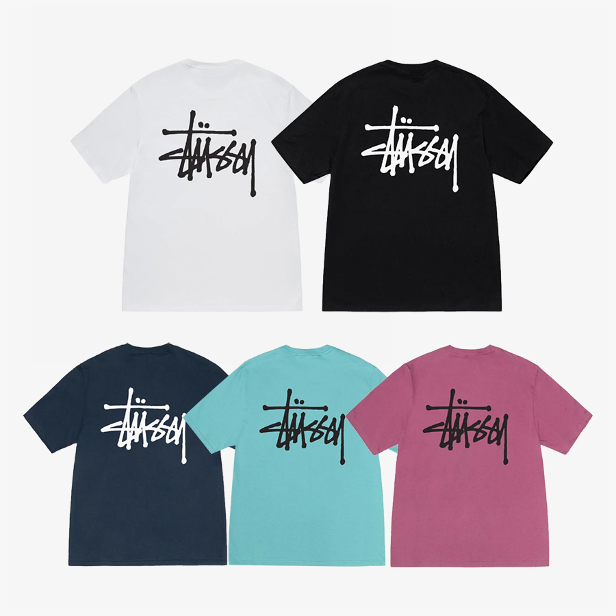 【STUSSY】人気★ベーシックステューシーTシャツオーシャン2024 ストゥーシーベーシックストゥーシーTシャツオーシャン2024 1905000