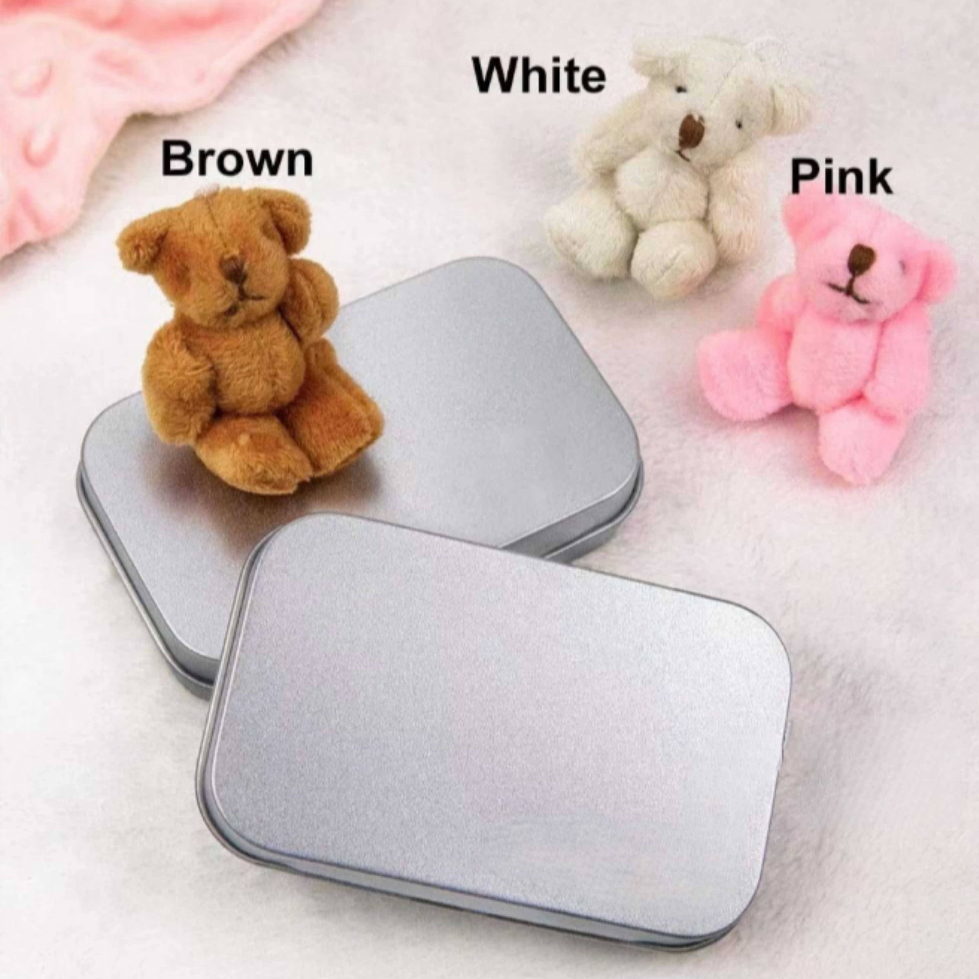 귀여운 잠자는 포켓 베어 곰인형 키링 열쇠고리 미니백 백팩 꾸미기템 백꾸 가꾸 애착템 마니또 선물 틴케이스 군번줄  증정