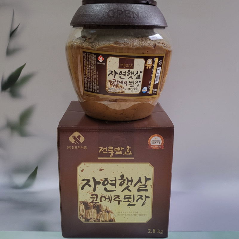 진조미 자연햇살 콩메주된장 2.8kg : 여기집밥