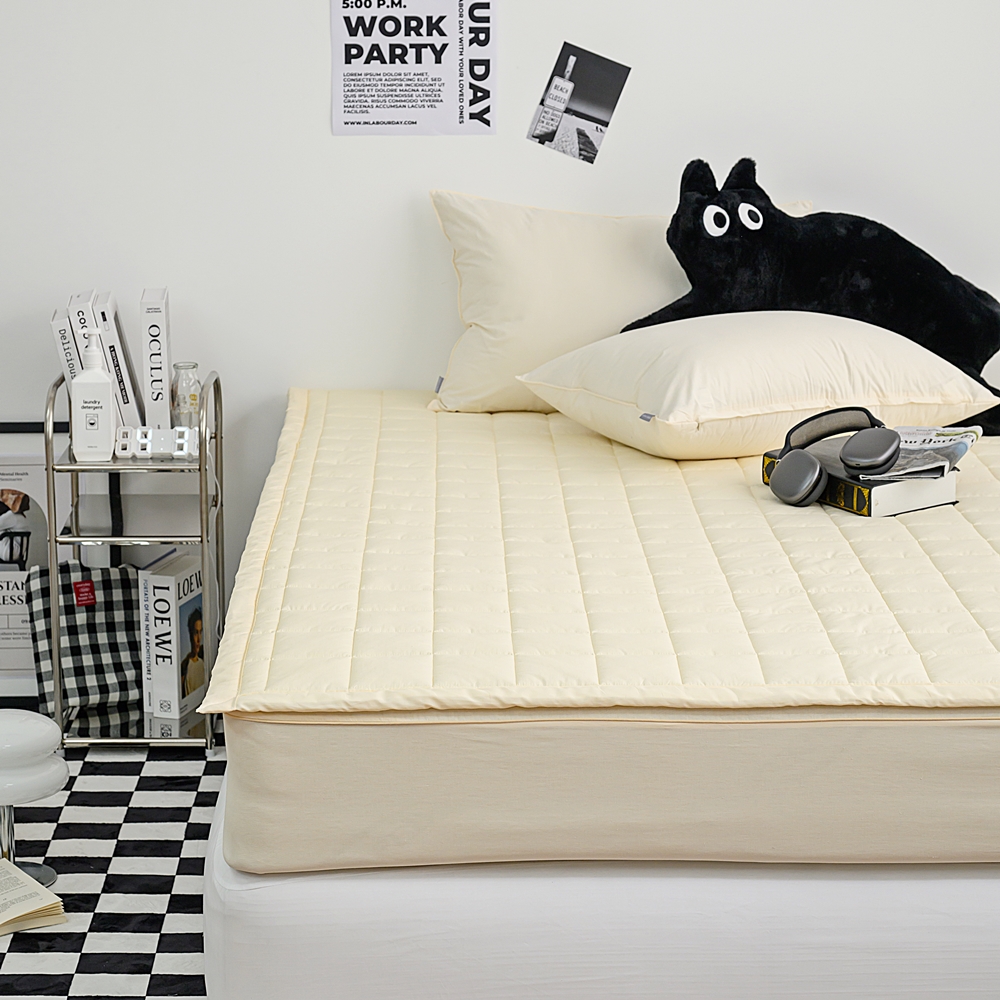 나라데코 40수 순면 탄탄한 고정밴드 침대패드 SS