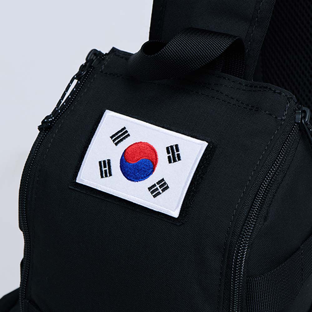 블랙야크 공용 등산 탈부착 가능 보조 미니 허리벨트 방수 가방 택티컬 슬링백 이미지 7