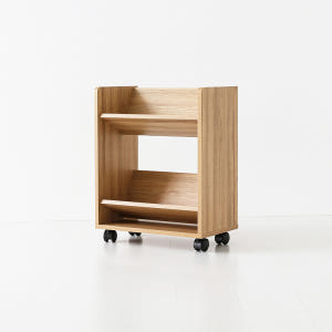 숄리드 낮은책꽂이 트롤리 BSM6552 524x302x657mm, 2단,... 솔직 후기 | 실제 배치 사진 포함 - 상품 이미지 2