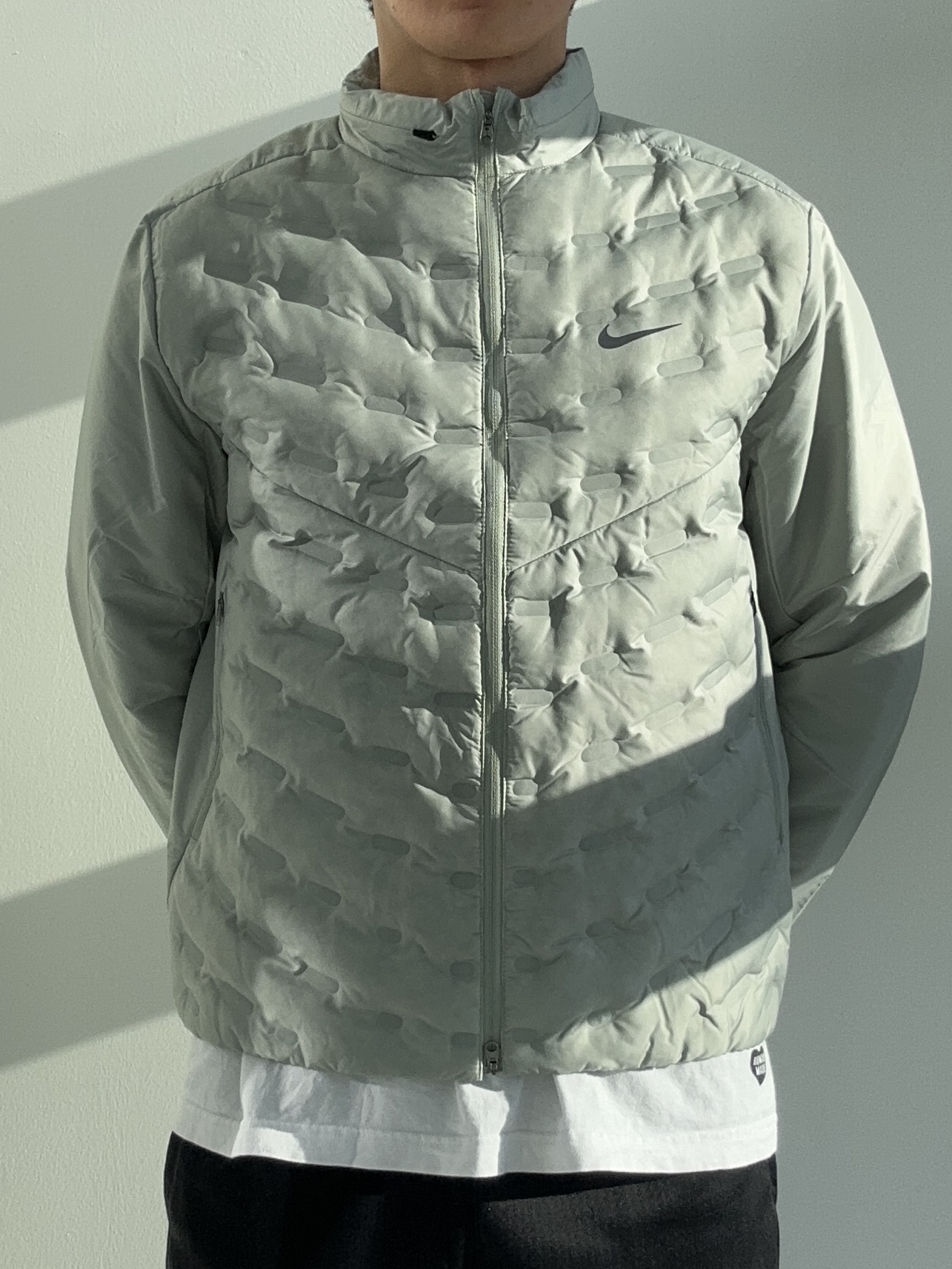 나이키 ADV 에어로로프트 겨울 러닝 복장 초경량 다운 재킷 에어로프트