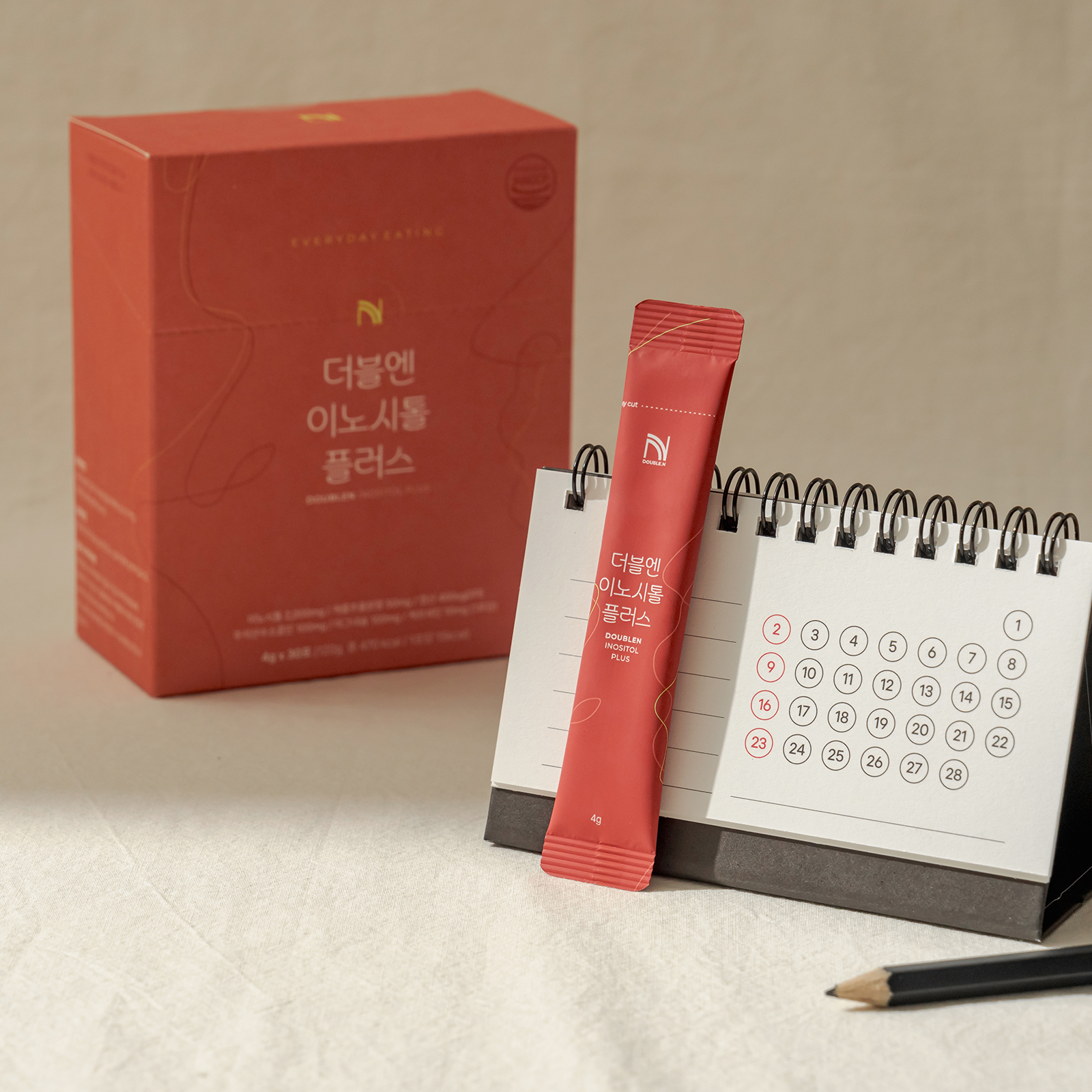 더블엔 미오 디카이로 이노시톨 플러스 효능 콜린 케르세틴 마그네슘 함유 2000mg 4g