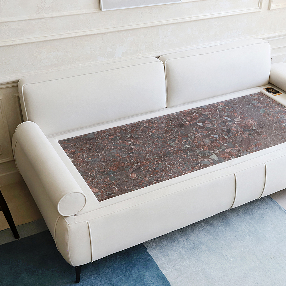 미카 3인용 패브릭 인테리어 돌쇼파 온열 온돌 소파베드 돌침대 CL513