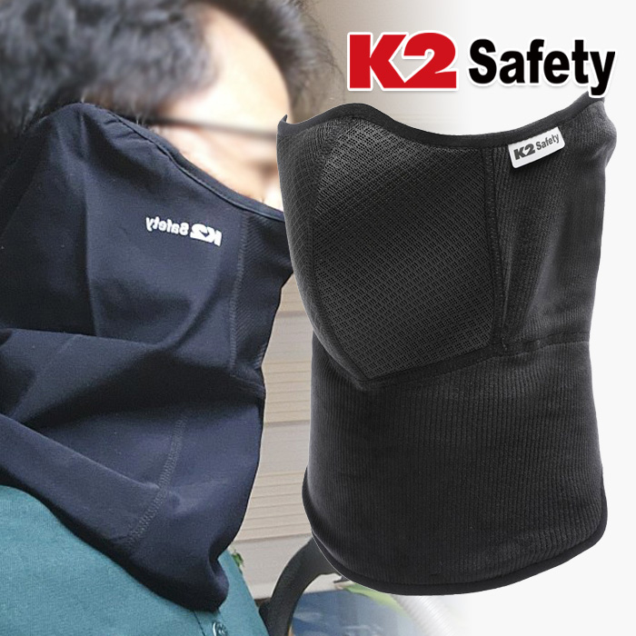 K2세이프티 오토바이 배달기사마스크 자전거 라이딩 러닝 방한 넥마스크 노가다 겨울마스크 - 상품 이미지