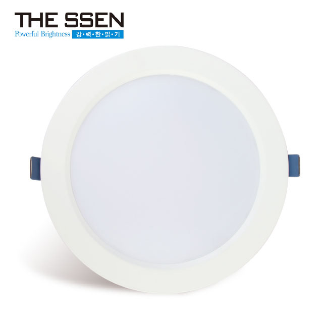 더쎈 LED 다운라이트 19cm(8인치) 40W 매입등 고효율 서울반도체 플리커프리 매립등 - 상품 이미지