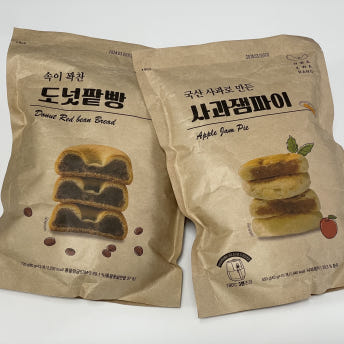 코스트코 화과방 단팥빵 사과잼 파이 국산 간식 - 상품 이미지