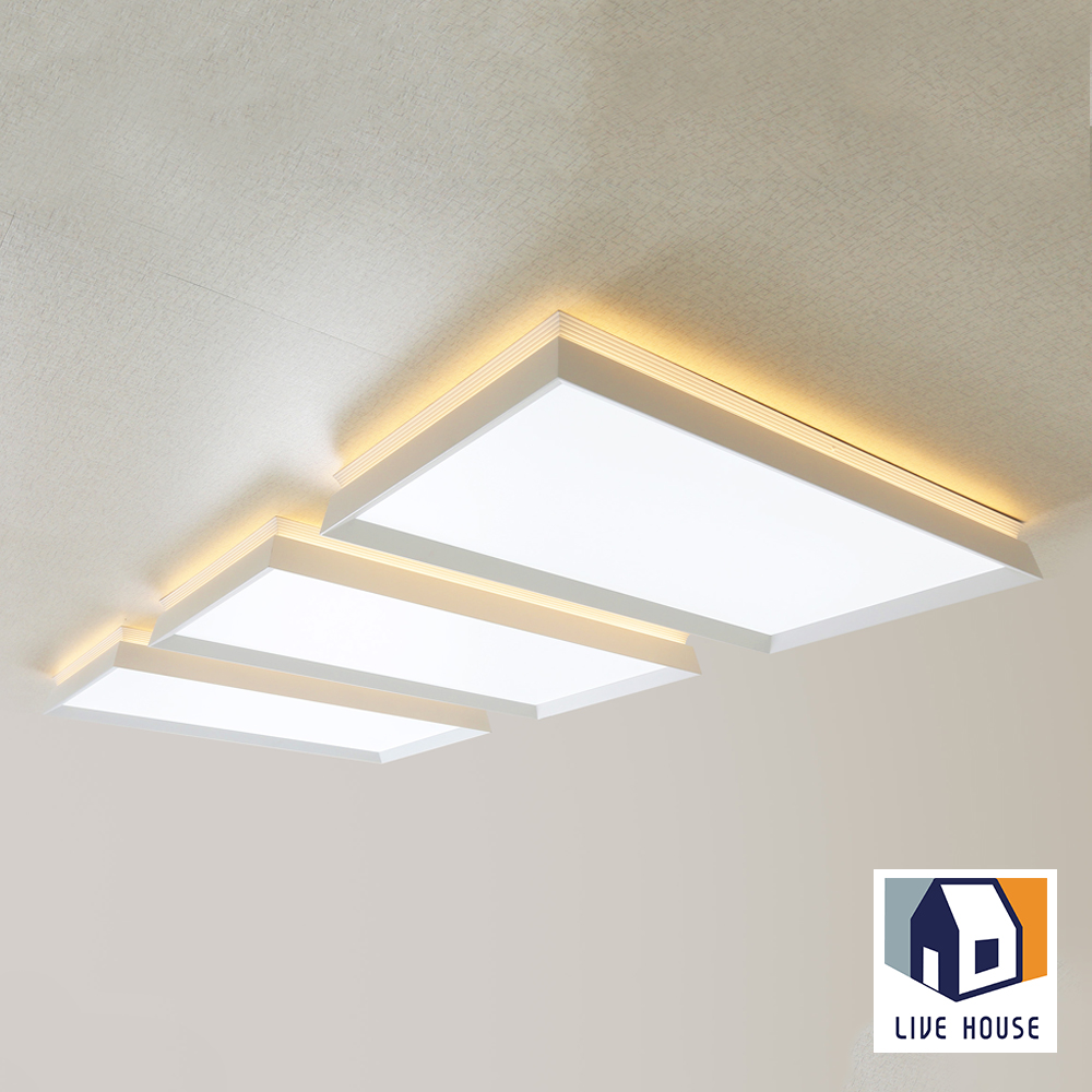 LED 아파트 거실등 그래디 거실 천장조명 120w 개별설치형 - 상세 이미지 4
