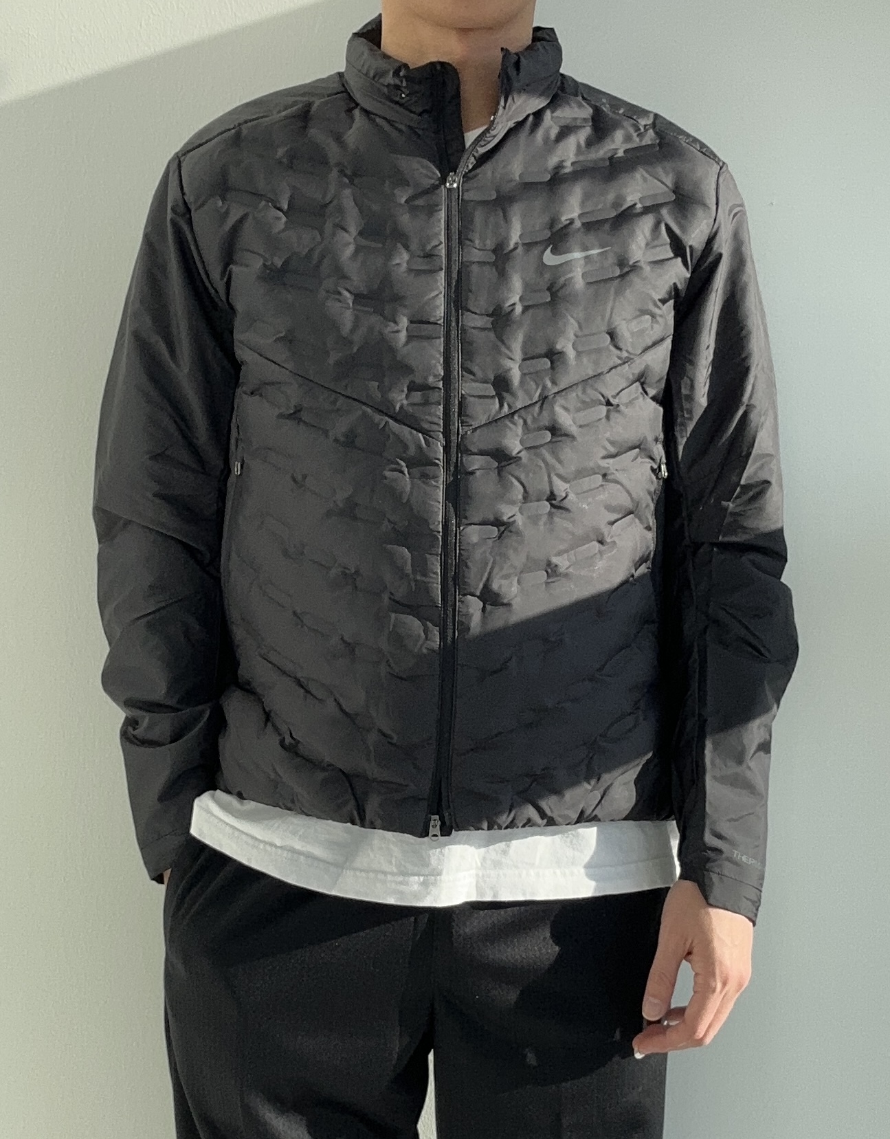 나이키 ADV 에어로로프트 겨울 러닝 복장 초경량 다운 재킷 에어로프트