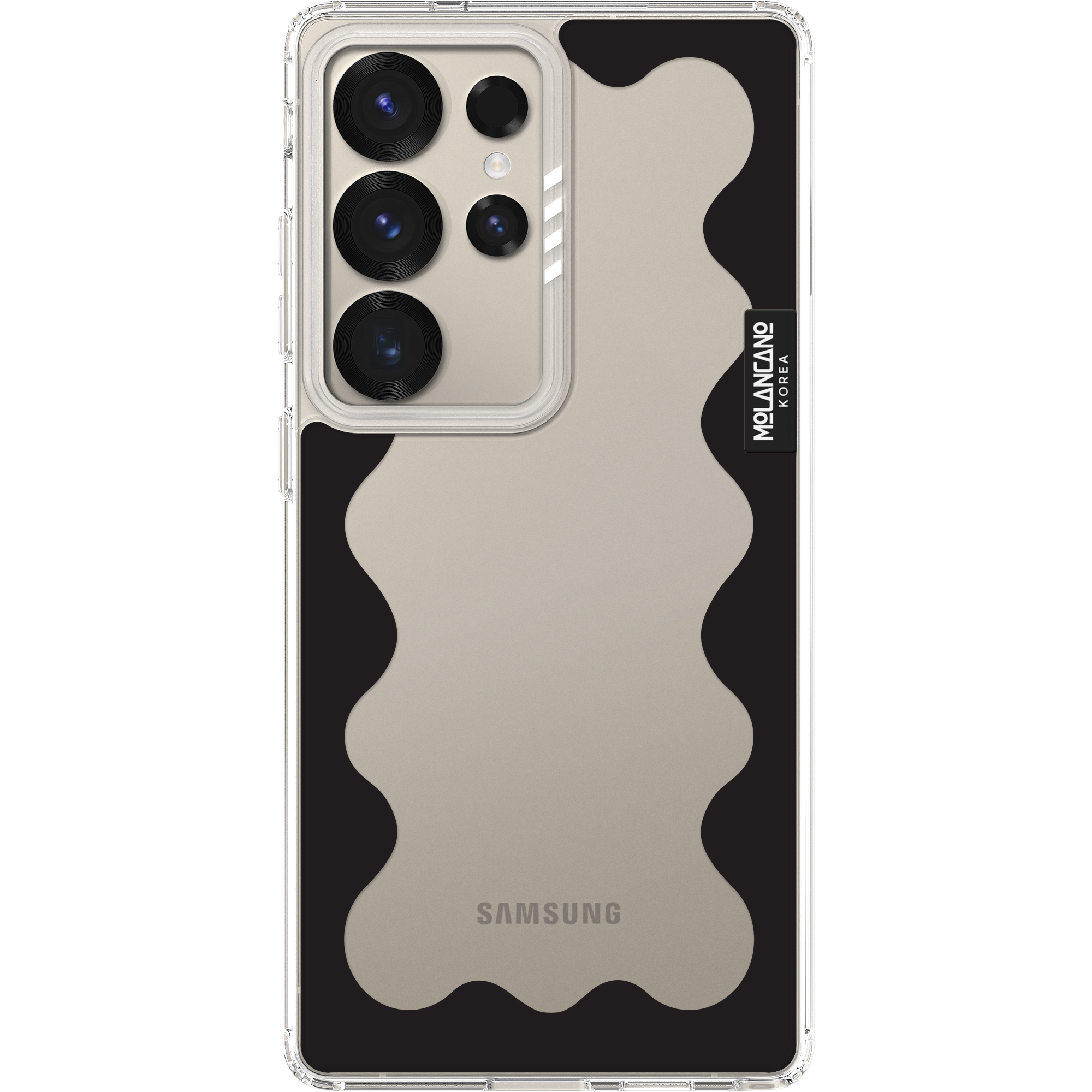 갤럭시 S25 울트라 크리스탈 디자인 투명 범퍼 케이스 스마일스티커 - 상세 이미지 4