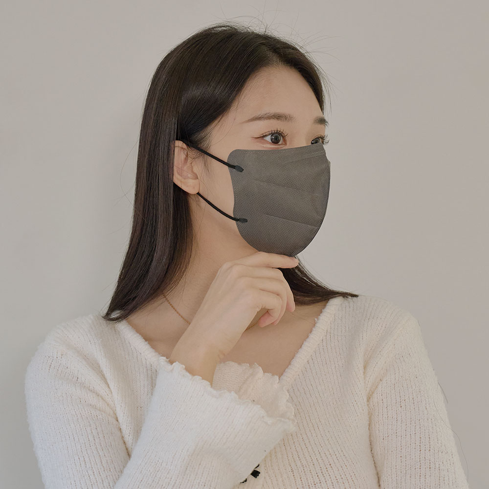 KF94 새부리형 마스크 대형 50매+50매 숨쉬기편한 일회용 얇은 마스크