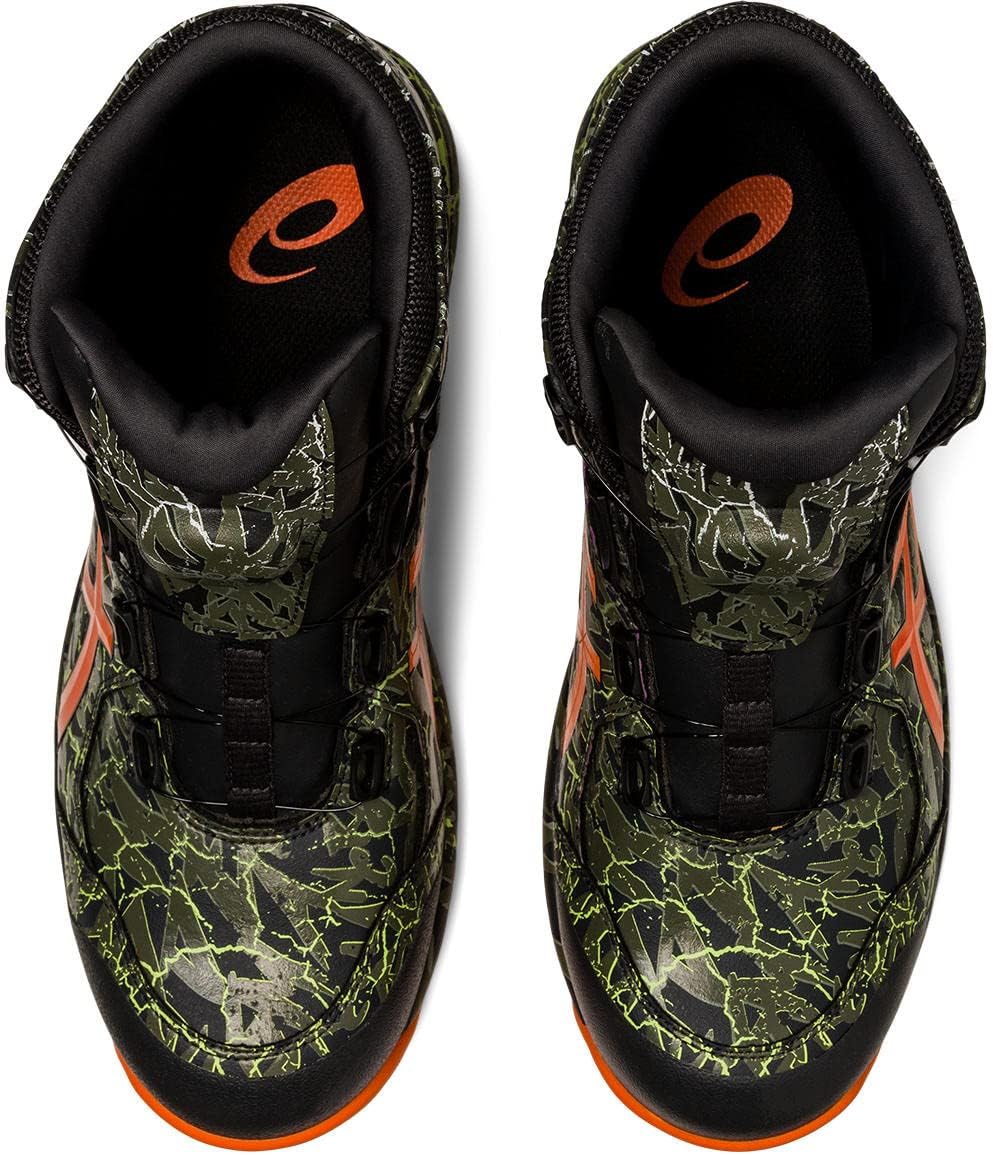 아식스 asics 안전화 작업화 6인치 보아 CP304 마그마 한정판 - 상세 이미지 3