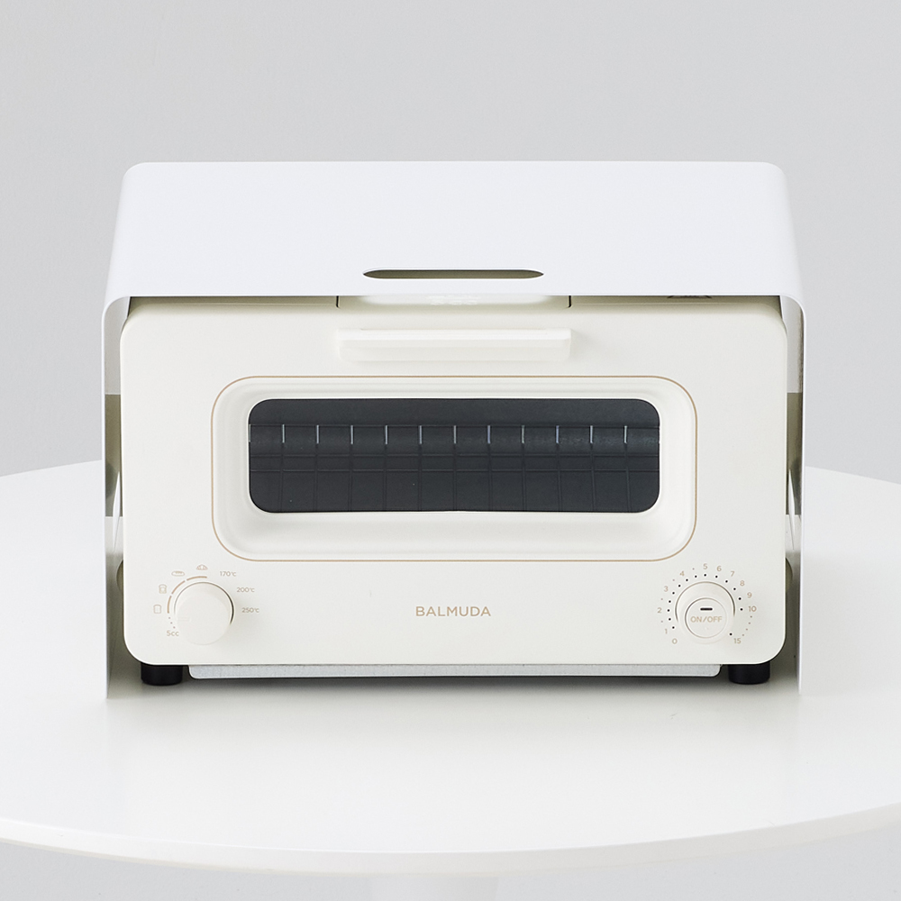 토스터기 랙 발뮤다 호환 스틸 케이스 주방정리용 선반 다용도 수납 트레이 BG-10W