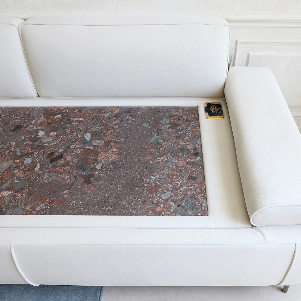 미카 3인용 패브릭 인테리어 돌쇼파 온열 온돌 소파베드 돌침대 CL513