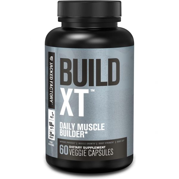 잭드 팩토리 빌드 XT 머슬 빌더 근육 근력 일일 빌딩 강력한 피크02 & 엘레브 특징ATP 60가지 야채 알약 : 미엘-샵