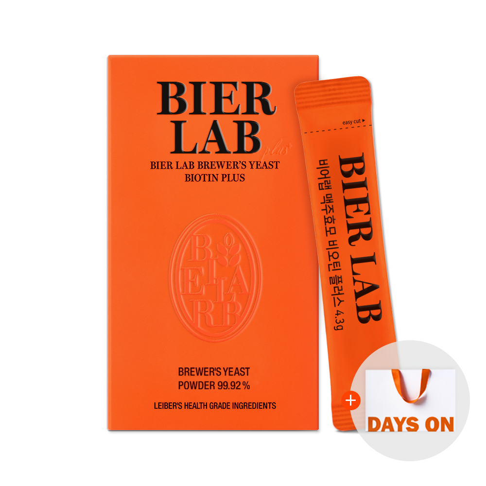 [쇼핑백 제공] 비어랩 독일 맥주효모 비오틴 플러스 1박스