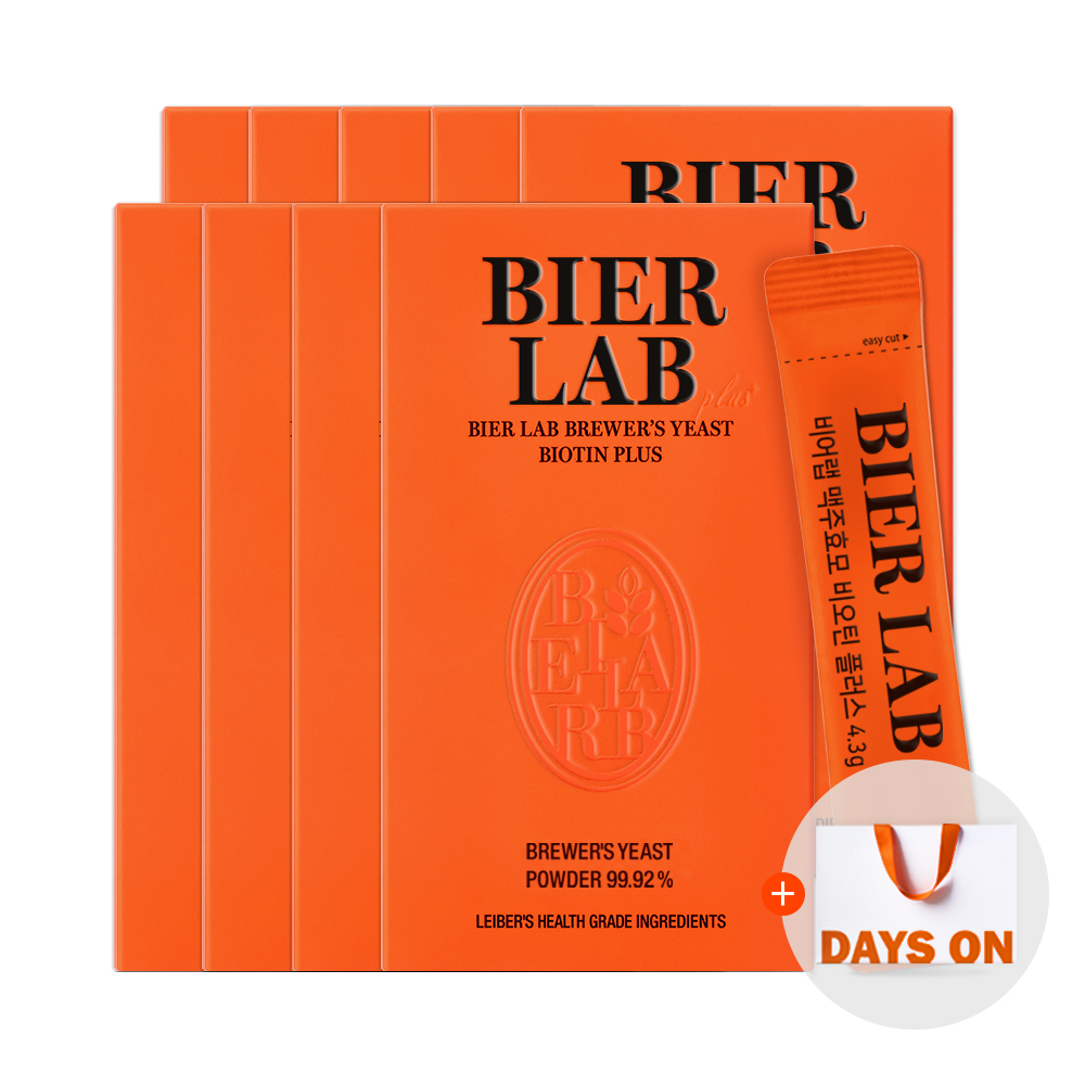 [쇼핑백 제공] 비어랩 독일 맥주효모 비오틴 플러스 9박스