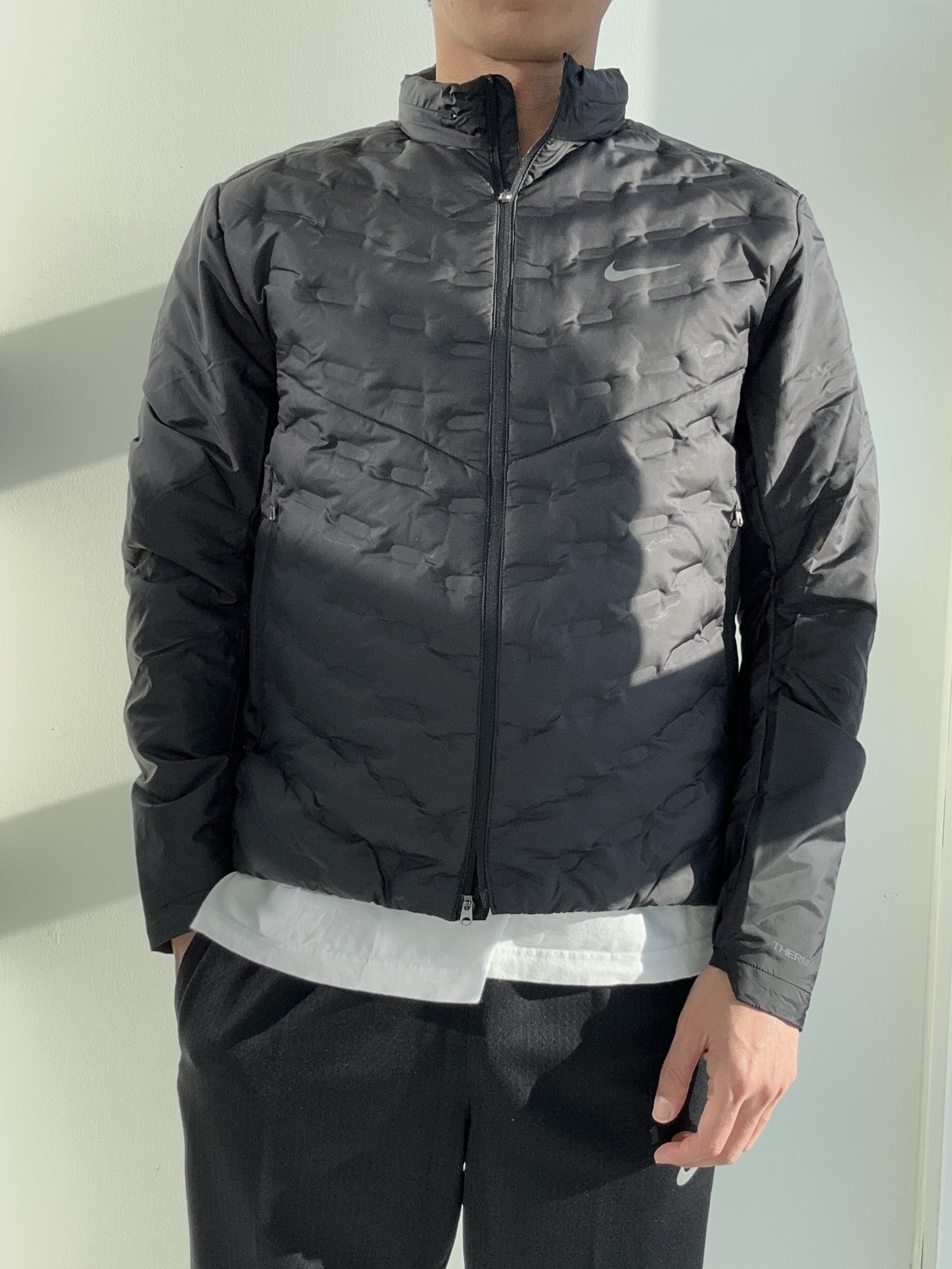 나이키 ADV 에어로로프트 겨울 러닝 복장 초경량 다운 재킷 에어로프트