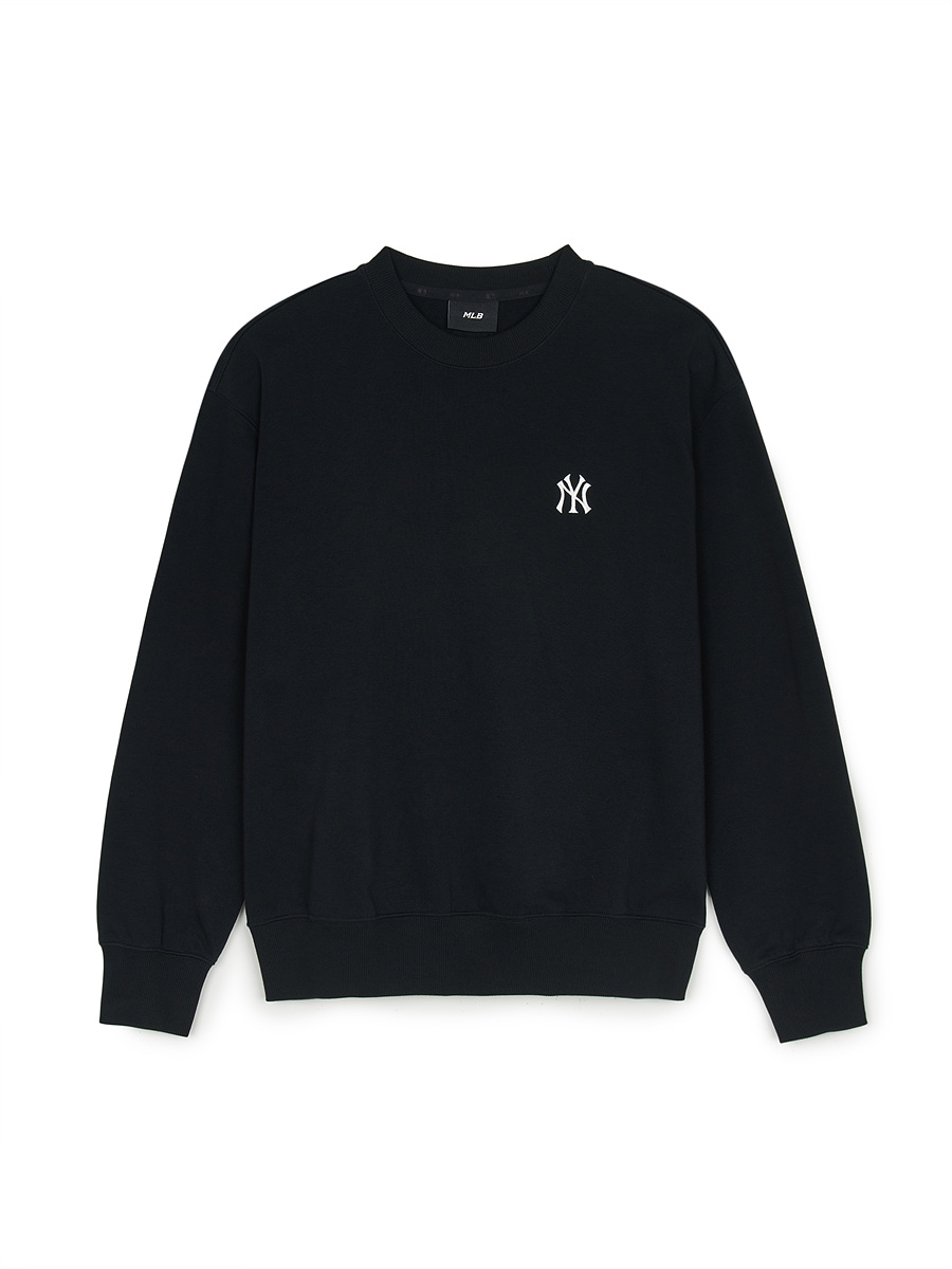[MLB] 베이직 스몰로고 오버핏 맨투맨 (3 COLOR) : MLB 공식몰