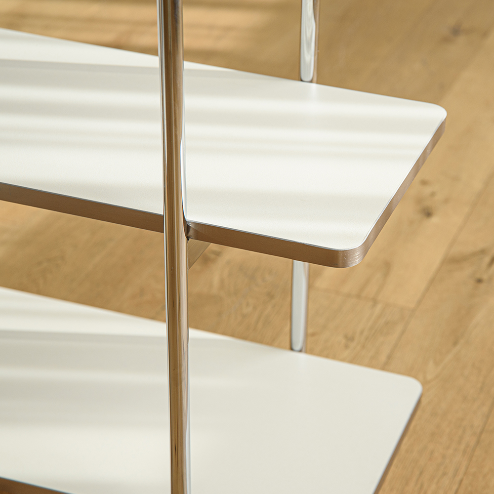 고트 미드센츄리 모던 철제 수납 사각 3단 선반 800